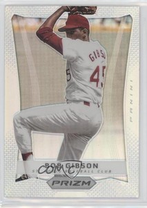 2012 Panini Prizm Prizms Bob Gibson #137 HOF