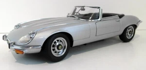 Autoart 1/18 scale Diecast 73521 - Jaguar E-Type Roadster series 3 V12 - Silver - Picture 1 of 6