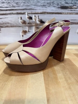 Tacones Trina Turk bloque talla 10 Foto 1 de 4