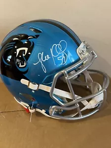 Luke Kuechly Signed Panthers Full Size Authentic Helmet Beckett - Picture 1 of 6