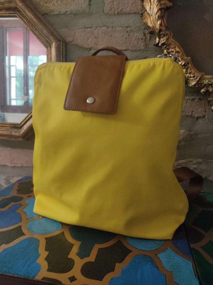 Zainetto Zaino Benetton Giallo - Immagine 1 di 4