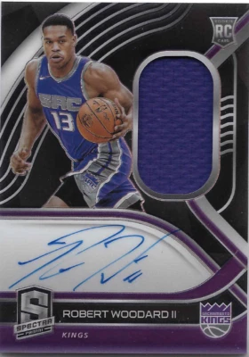  2020-21 Panini Spectra #213 Robert Woodard II JSY AU /149 RC (ref 81564) - Image 1 of 2
