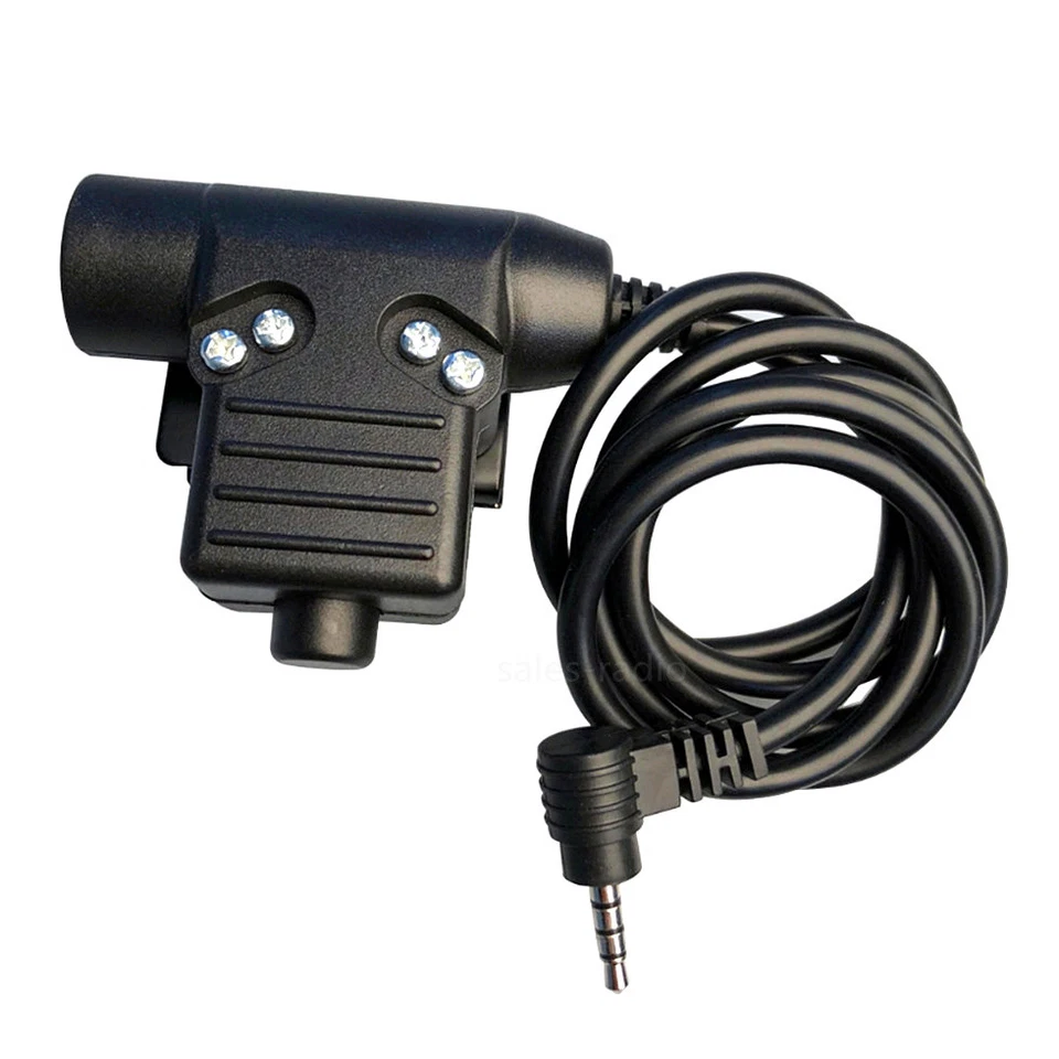 Z Tactical HD01 HD03 Headset U94 PTT Cable Yaesu FT-60R Vertex VX-3R VX-5R Radio - Image 1 of 4