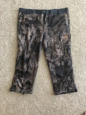 Habit Camo Cargo Pants Mens 2XL Realtree Edge Scent Factor Fleece Hunting - Image 1 of 4