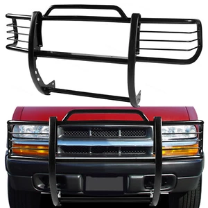 Steel Grille/Brush/Headlight Guard Fits 98-04 S10 Blazer-S Sonoma Hombre Bravada - Picture 1 of 12