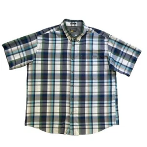 Eddie Bauer klassische Passform mehrfarbiges Button-Down-Hemd Herren Größe X-Large - Bild 1 von 10