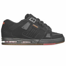 Globe Sabre (Black/Charcoal/Red) Men's Skate Shoes