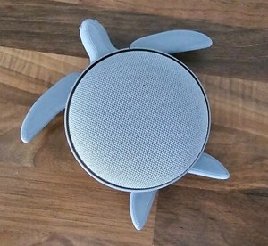 3D Printed Turtle Holder for Google Nest Mini Stand / Home Mini Holder