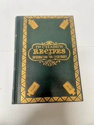 Dr Chase's Recipes 1866 38th Edition Hardcover Book FC-212-4 - Imagem 1 de 4