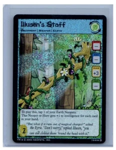 Neopets TCG - Illusen's Staff 15/234 UR - Base Set - Wizards of the Coast - Picture 1 of 2