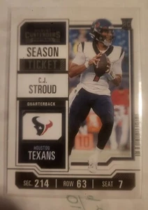 2023 Panini Contenders - Dauerkarte #40 C.J. Stroud (RC) - Bild 1 von 2