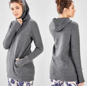 FABLETICS ZAYLEE FUNNEL NECK FLEECE HOODIE WOMENS SIZE L - Picture 1 of 7