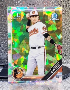 Joseph Ortiz ~ 2019 Bowman Chrome ATOMIC REFRACTOR RC #BDC-23 - ORIOLES 