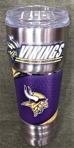 Minnesota Vikings Insulated Travel Mug Cover