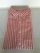CARTER'S by NORMAN Shirt Makers Men's Long Sleeve Dress Shirt Size 17/36 NEW USA