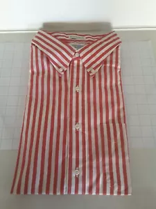 CARTER'S by NORMAN Shirt Makers Men's Long Sleeve Dress Shirt Size 17/36 NEW USA - Picture 1 of 9