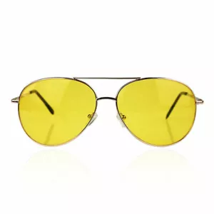 Fear and Loathing in Las Vegas Yellow Amber Tinted Lens Sunglasses Glasses Adult - Picture 1 of 1