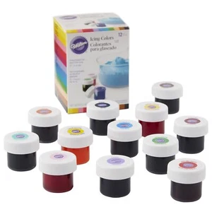 Wilton Icing Colors, 12-Count, Food Coloring - Imagen 1 de 6