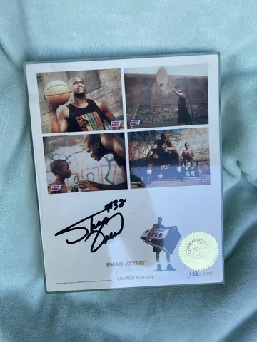 1993-94 Shaq Attaq Skybox PEPSI Plaque LIMITED EDITION Poster Cards Cover