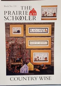 The Prairie Schooler Prairie Country Wise punto croce n. 130 32 pezzi 4 modelli - Foto 1 di 3