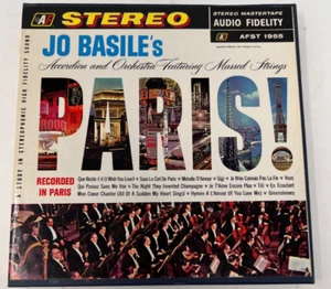 Jo Basile's Paris! Accordion & Orchestra 4 Track Reel to Reel TESTED - Picture 1 of 4