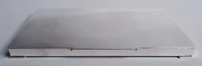 Caja Georg Jensen Nielsen 883 moderna escandinava danesa plata de ley 1945/77 Foto 1 de 4