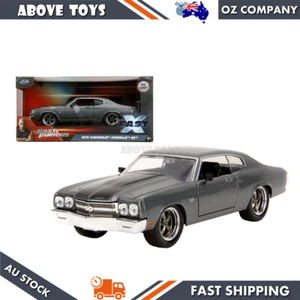 Jada 1:24 Scale Fast & Furious 1970 Chevrolet Chevelle SS Diecast Model Car - Picture 1 of 6