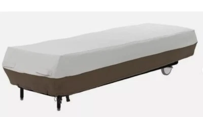 AMAZONBASICS Outdoor Chaise Lounge Cover Beige Tan D29 x W186 x H67cm (JC159)