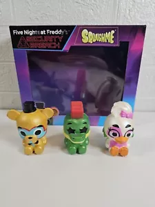 Five Nights At Freddy's FNAF Sicherheitsverletzung Squishme Produktbündel x 3 - Bild 1 von 11