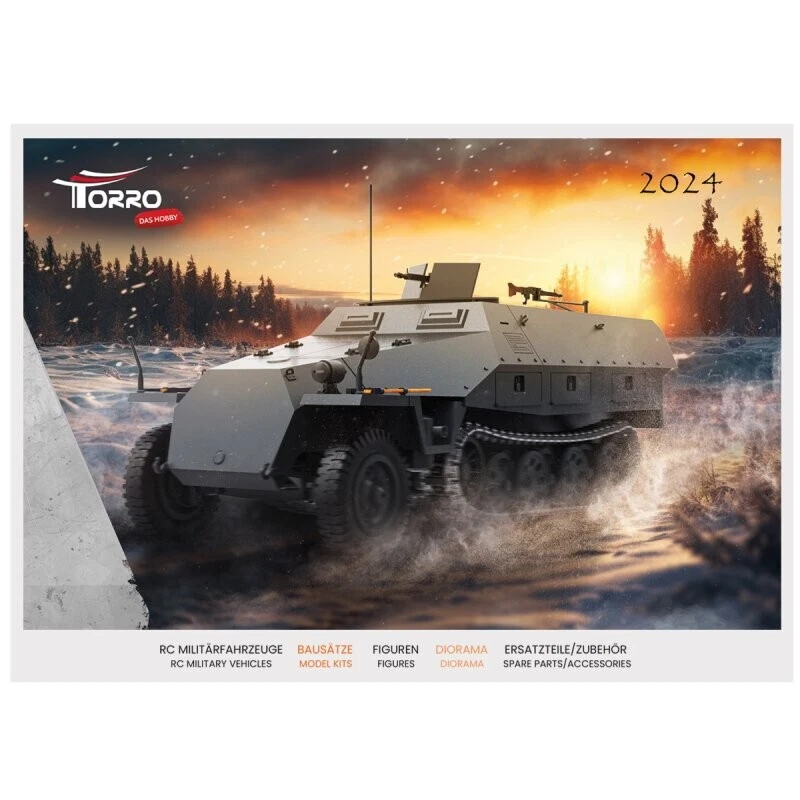 Torro main catalogue 2024 for 1/16 scale RC tanks and accessories - Image 1 of 1