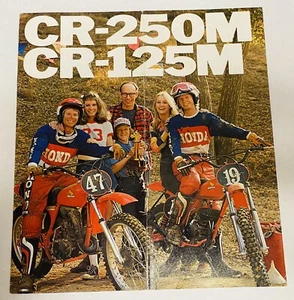 honda 1976 original motocross sales brochure - Picture 1 of 3