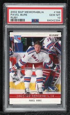 2002-03 ITG Be A Player Memorabilia Ruby /200 Pavel Bure #166 PSA 10 GEM MT HOF