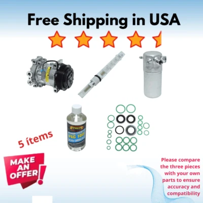 Compresor y secadores aire acondicionado apto para Chevrolet P30 1996, GMC P3500 1996 Foto 1 de 4