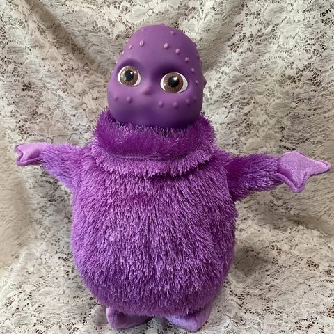 Hasbro 2004 Purple Animated Boohbah Dance Along Zumbah Musical Plush Toy Sing Cover