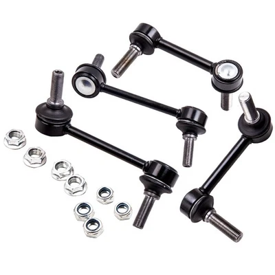 Kit de 4 enlaces de barra estabilizadora delantera y trasera para Chevy Trailblazer Isuzu Ascender 04-07 Foto 1 de 4