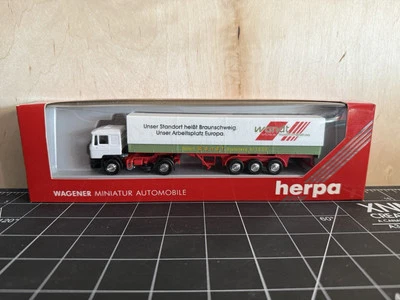 HERPA 859126 - MAN F90 Semi Tractor & Trailer - WANDT - 1:87/HO - Image 1 of 4