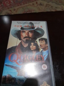 Quigley Down Under, VHS PAL Video, Tom Selleck, MGM / United Artists, Vintage - Picture 1 of 4