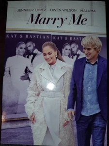 Marry Me (DVD) W /Slipcover JENNIFER LOPEZ, OWEN WILSON, MALUMA, FAST SHIPPING - Foto 1 di 2