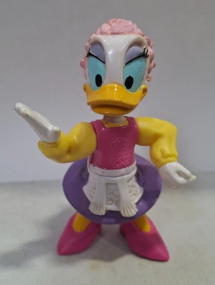 Vintage Disney Epcot Center Daisy Duck Cake Topper 3.5" PVC Figure - Image 1 of 2