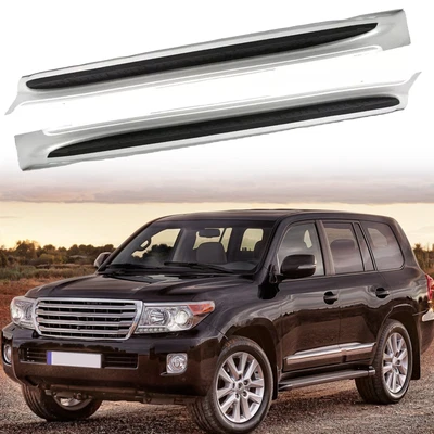 Barra de pedais nerf degraus laterais estribos compatível com Toyota Land Cruiser LC200 2008-21 - Imagem 1 de 4