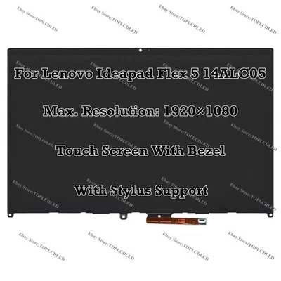 LCD Touch Screen Digitizer Assembly For Lenovo IdeaPad 5 14ALC05 82HU 82HU003HUS - Image 1 of 4