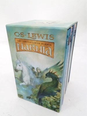 The Chronicles of Narnia 7 Book Box Set by C.S. Lewis Hardback Bundle - Image 1 of 4