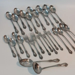 Oneida Kennett Square Distinction Deluxe Stainless Flatware Set 29 Pc Vintage... - Picture 1 of 11