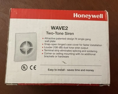 Honeywell Wave2 / Sirena interior 2 tonos / ¡¡NUEVA!!!🇺🇸 Foto 1 de 2