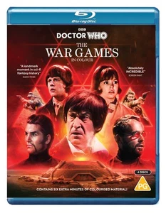 Doctor Who The War Games in Colour (Blu-ray) Patrick Troughton (UK IMPORT) - Picture 1 of 1