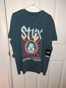 Styx 1983 Japan Tour Graphic T Shirt Mr. Roboto Men's Size XL Lee 2023 - Picture 1 of 5