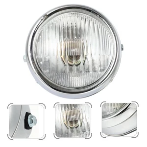  Retro Headlights Man Motorbike Motorcycle Modified Driving Headlamp - Foto 1 di 12
