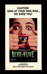 Dead Alive (VHS, 1993) Peter Jackson - Screener Promo Tape - UNRATED - Horror - Picture 1 of 6