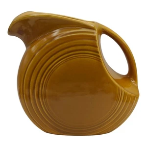 Jarra de disco amarilla Fiestaware vintage - Imagen 1 de 8