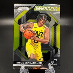 2023-24 Panini Prizm Brice Sensabaugh Emergent #6 Utah Jazz - Picture 1 of 2
